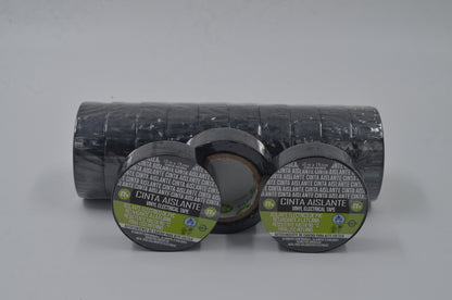 Cinta Aislante 10 metros  taco x 10 und