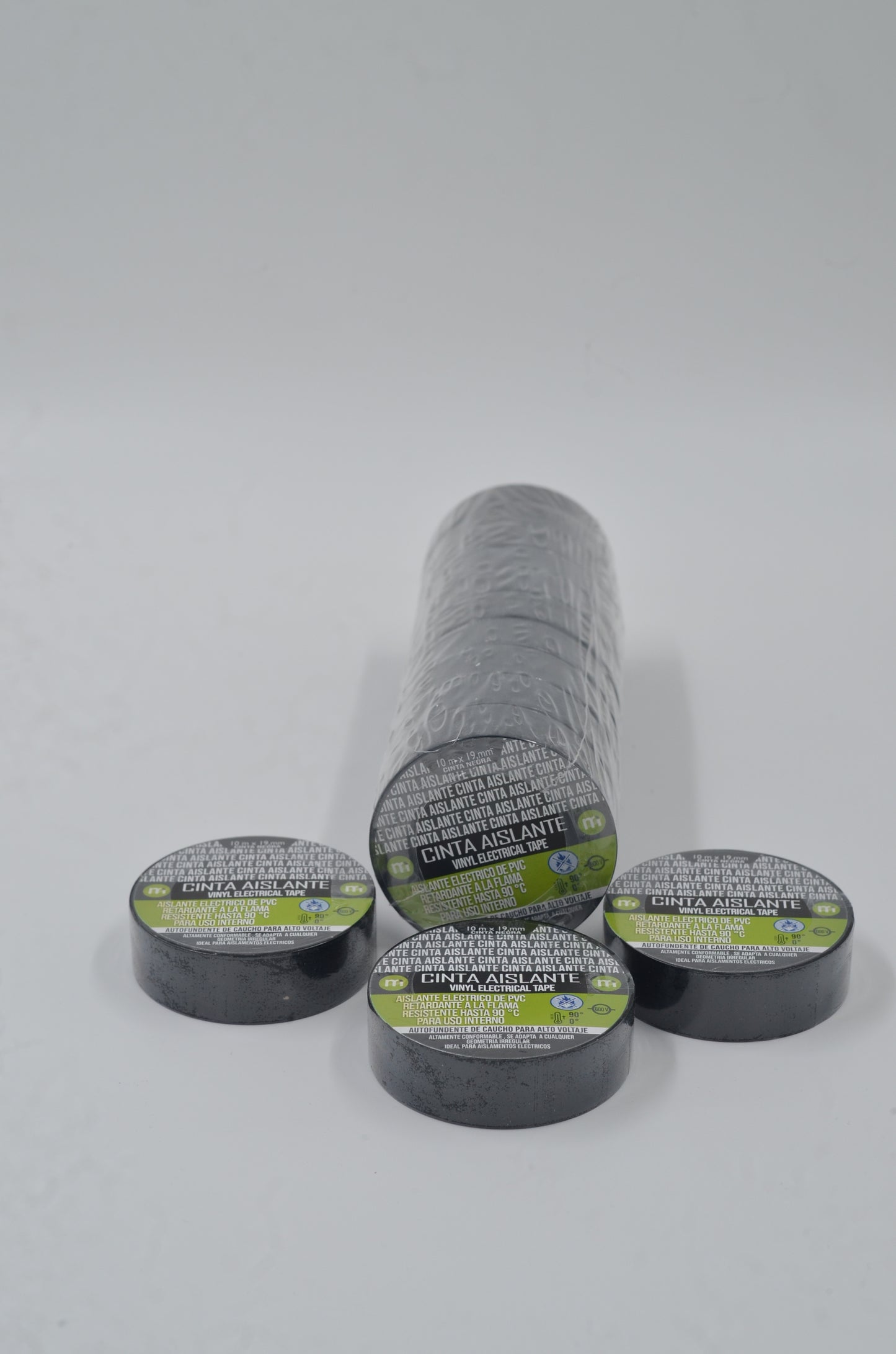 Cinta Aislante 10 metros  taco x 10 und