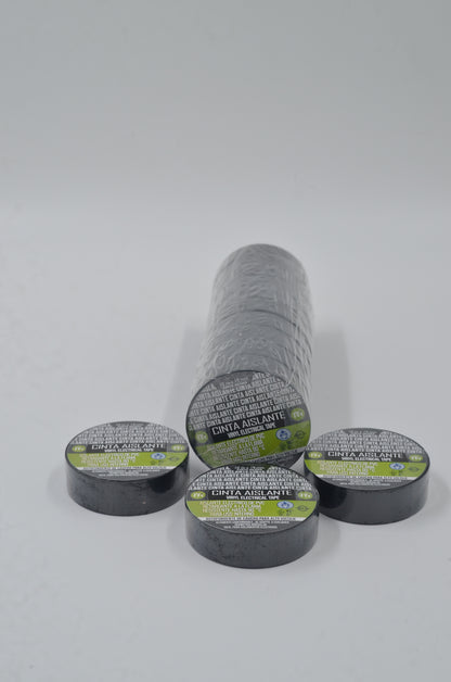 Cinta Aislante 10 metros  taco x 10 und