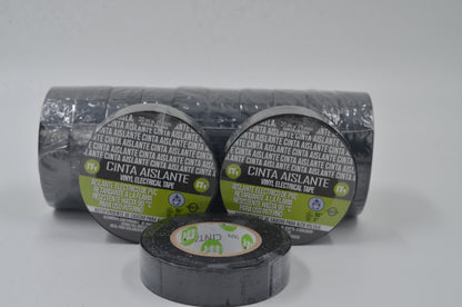 Cinta Aislante 20 metros  taco x 10 und