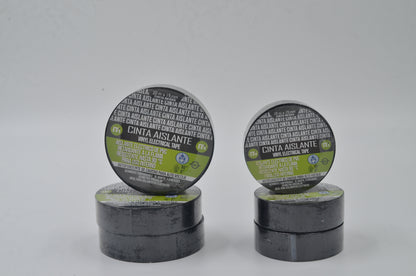 Cinta Aislante 20 metros  taco x 10 und