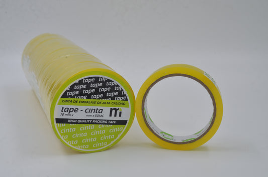 Cinta de Oficina 18mm x 192 und