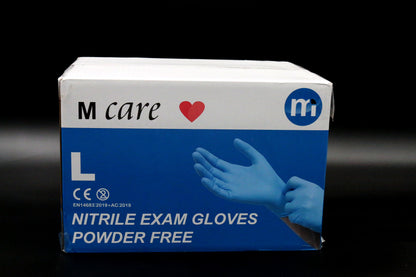 Guante de Nitrilo Azul